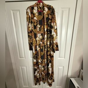 Long cardigan duster 2X